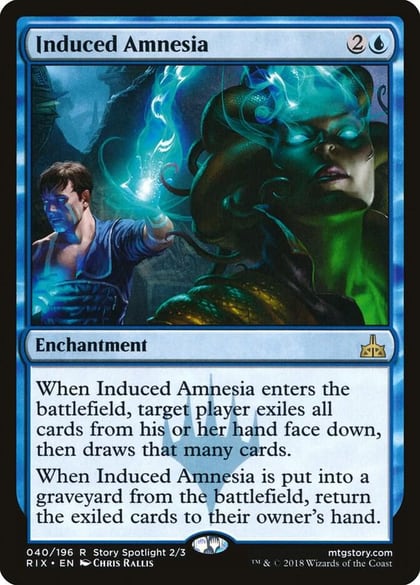 Induced Amnesia, Rivals of Ixalan 40