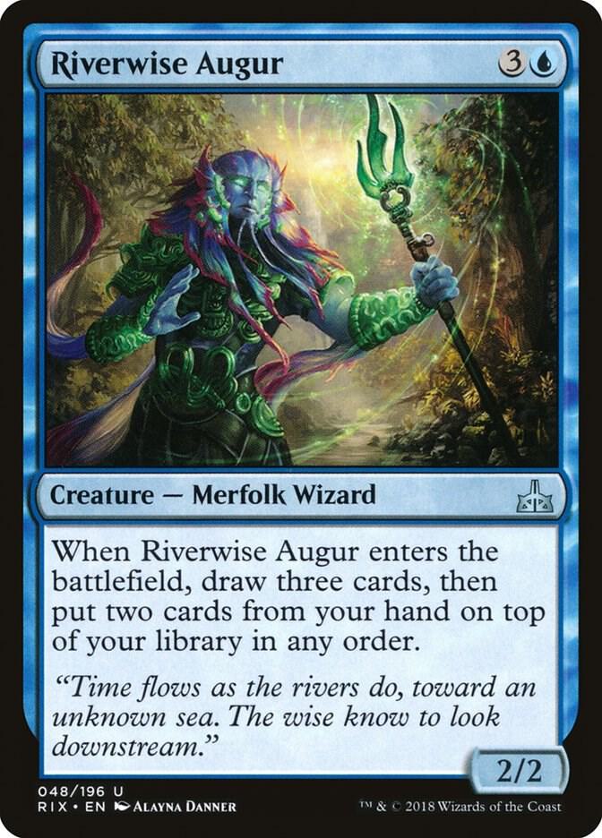 Riverwise Augur, Rivals of Ixalan 48
