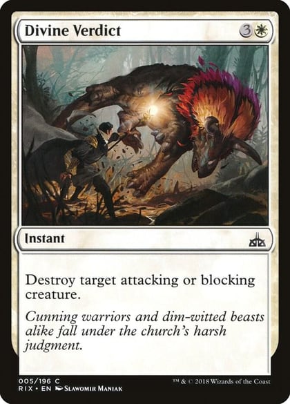 Divine Verdict, Rivals of Ixalan 5