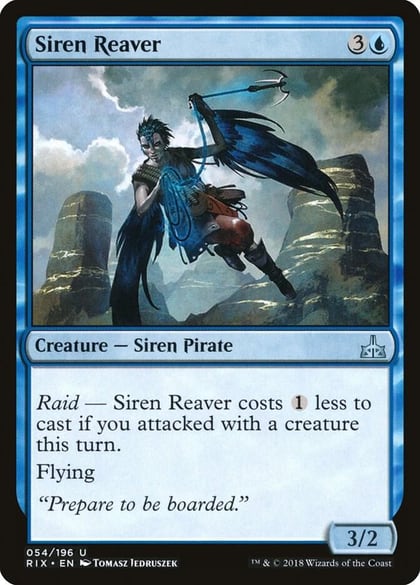 Siren Reaver, Rivals of Ixalan 54