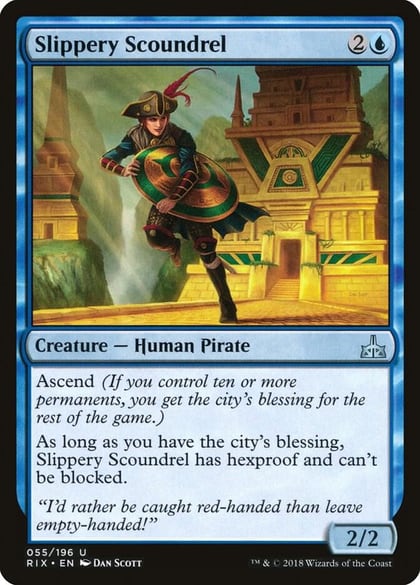Slippery Scoundrel, Rivals of Ixalan 55