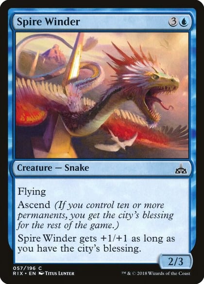 Spire Winder, Rivals of Ixalan 57