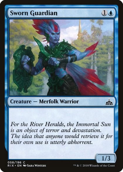 Sworn Guardian, Rivals of Ixalan 58