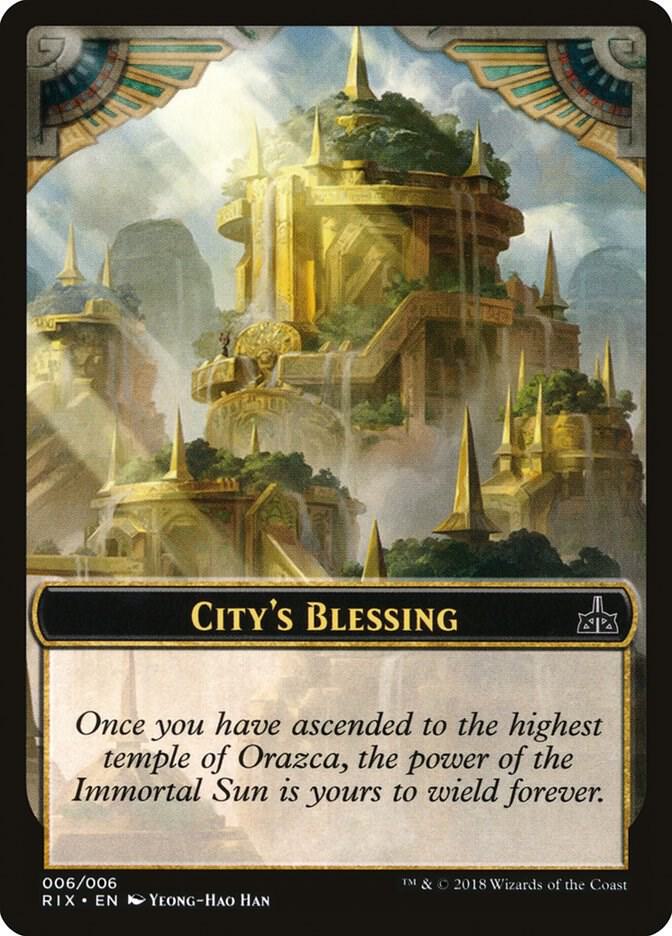 City's Blessing Token (006), Rivals of Ixalan 6