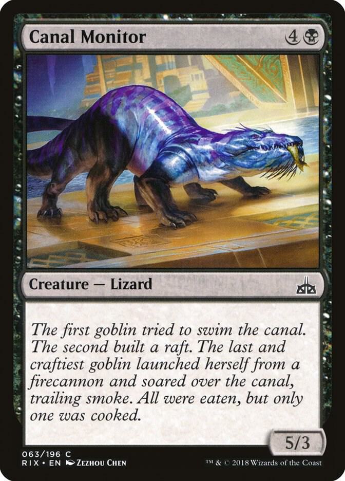 Canal Monitor, Rivals of Ixalan 63