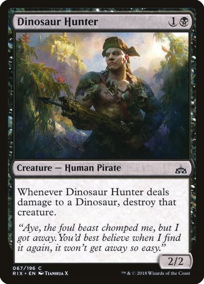 Dinosaur Hunter, Rivals of Ixalan 67