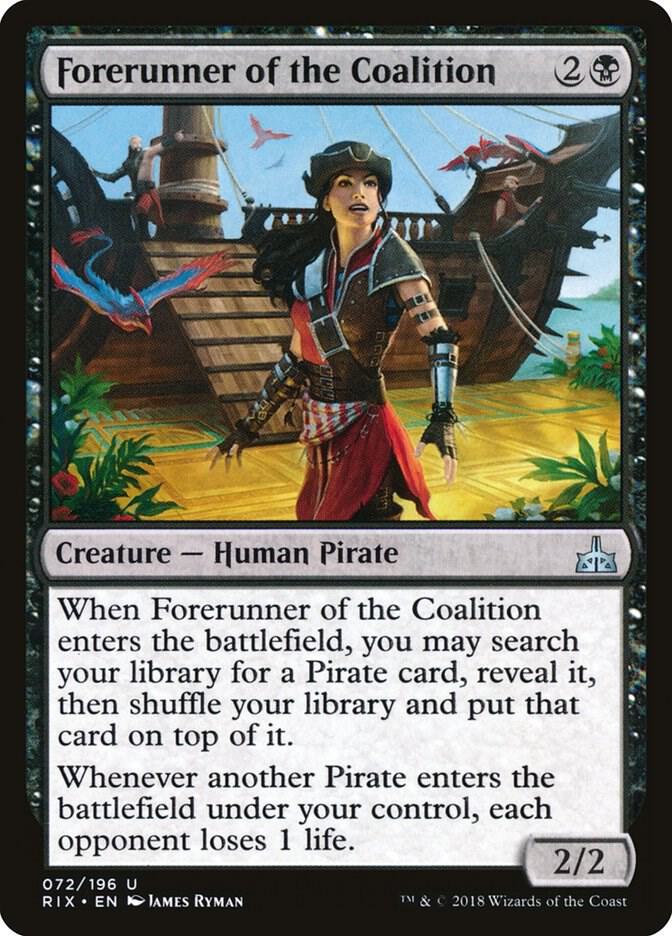 Forerunner of the Coalition, Rivals of Ixalan 72