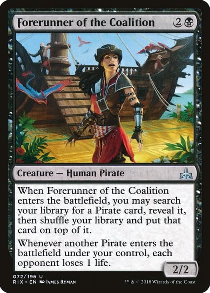 Forerunner of the Coalition, Rivals of Ixalan 72
