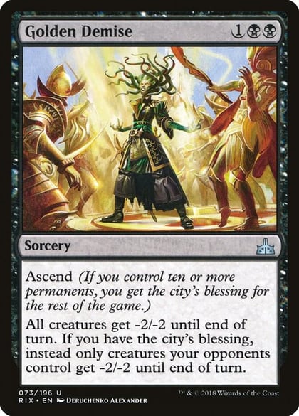 Golden Demise, Rivals of Ixalan 73