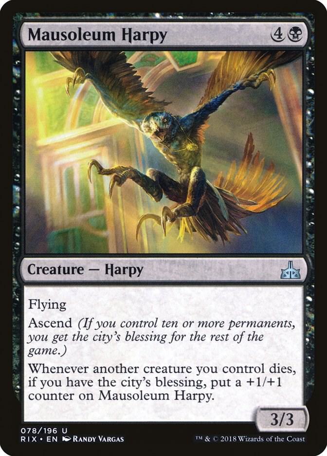 Mausoleum Harpy, Rivals of Ixalan 78
