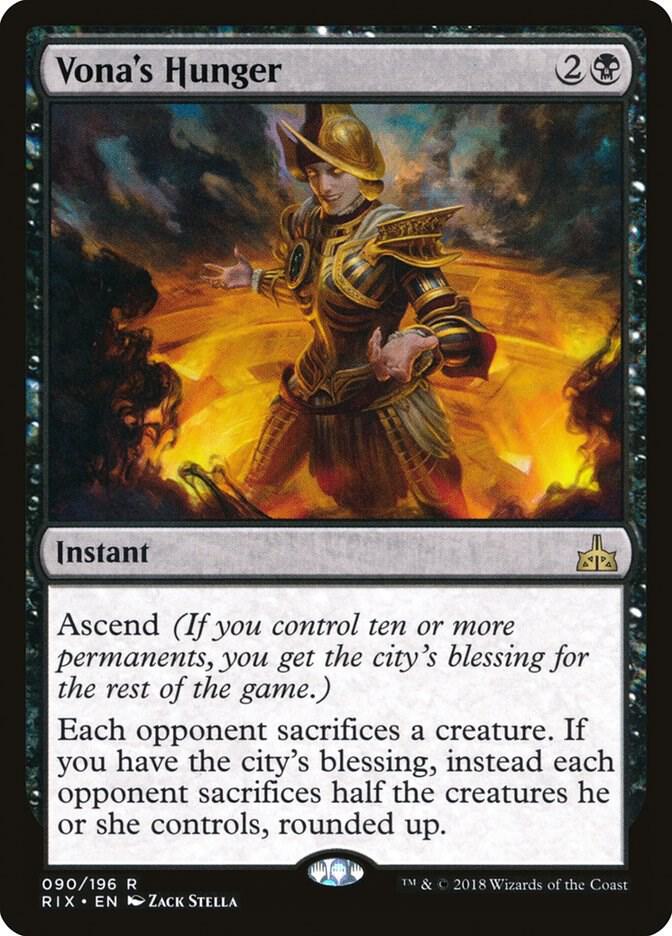 Vona's Hunger, Rivals of Ixalan 90