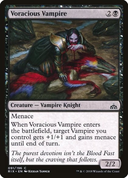 Voracious Vampire, Rivals of Ixalan 91