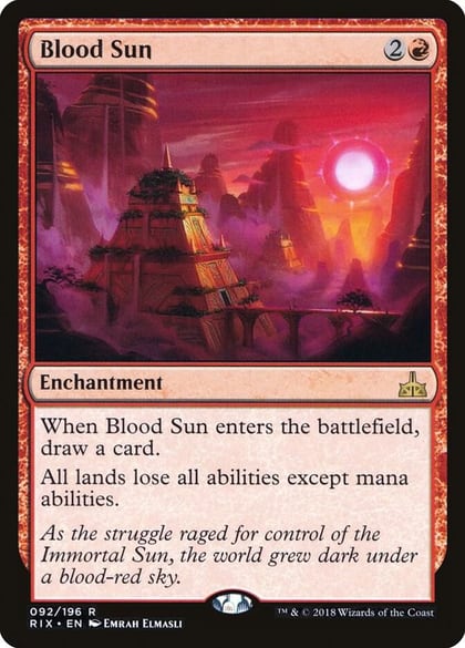 Blood Sun, Rivals of Ixalan 92