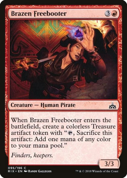 Brazen Freebooter, Rivals of Ixalan 95