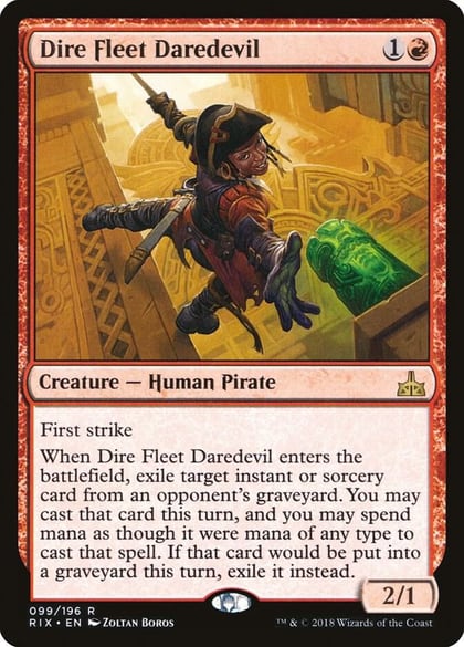 Dire Fleet Daredevil, Rivals of Ixalan 99