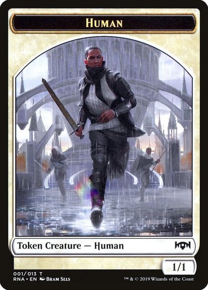 Human Token, Ravnica Allegiance 1