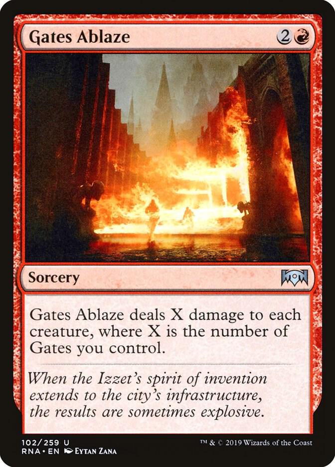 Gates Ablaze, Ravnica Allegiance 102