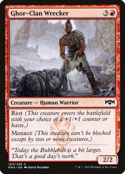 Ghor-Clan Wrecker, Ravnica Allegiance 103