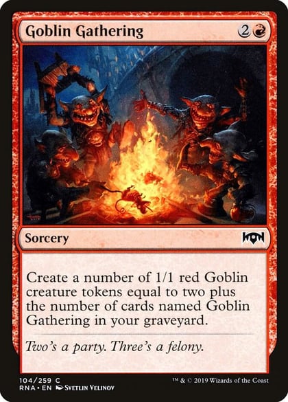 Goblin Gathering, Ravnica Allegiance 104