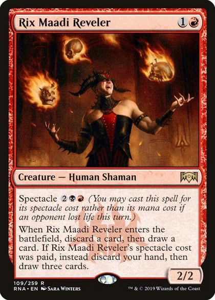 Rix Maadi Reveler, Ravnica Allegiance 109