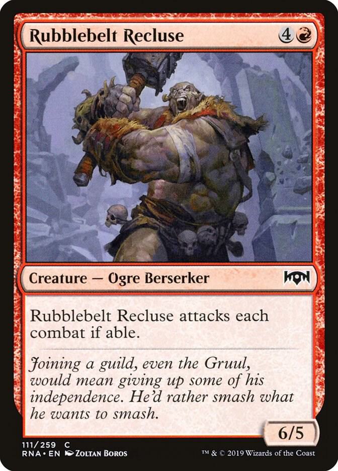 Rubblebelt Recluse, Ravnica Allegiance 111