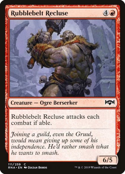Rubblebelt Recluse, Ravnica Allegiance 111