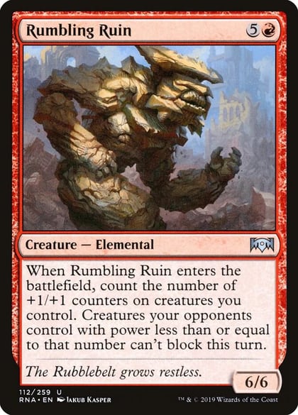 Rumbling Ruin, Ravnica Allegiance 112