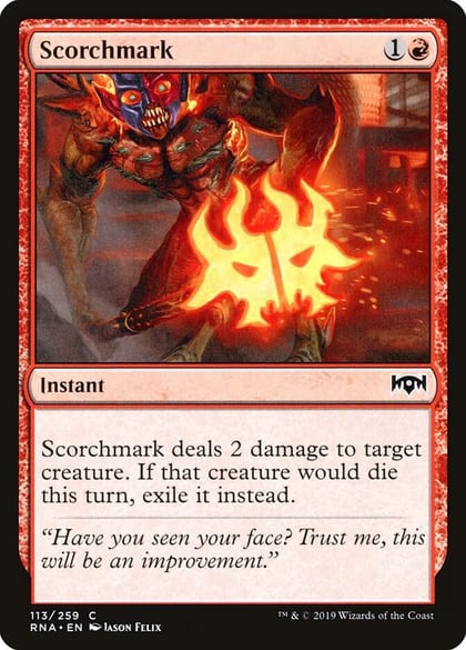 Scorchmark, Ravnica Allegiance 113