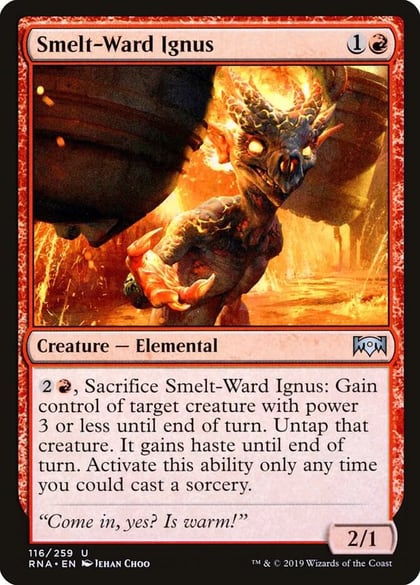 Smelt-Ward Ignus, Ravnica Allegiance 116