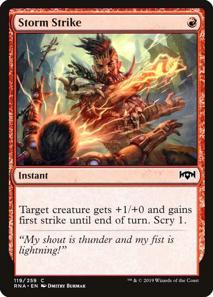 Storm Strike, Ravnica Allegiance 119