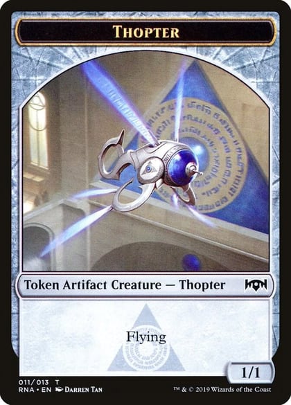 Thopter Token, Ravnica Allegiance 11