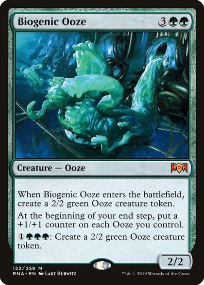 Biogenic Ooze, Ravnica Allegiance 122