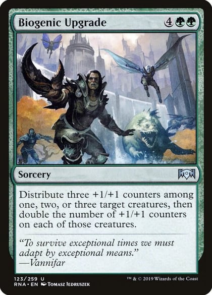 Biogenic Upgrade, Ravnica Allegiance 123