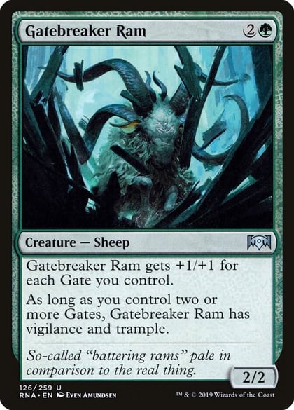Gatebreaker Ram, Ravnica Allegiance 126