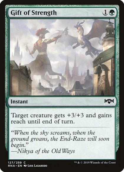 Gift of Strength, Ravnica Allegiance 127