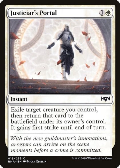 Justiciar's Portal, Ravnica Allegiance 13