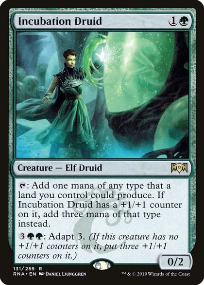 Incubation Druid, Ravnica Allegiance 131