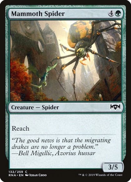 Mammoth Spider, Ravnica Allegiance 132