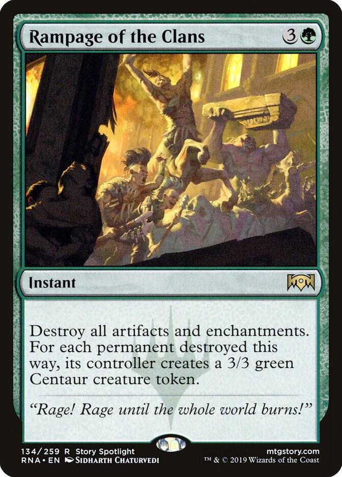 Rampage of the Clans, Ravnica Allegiance 134
