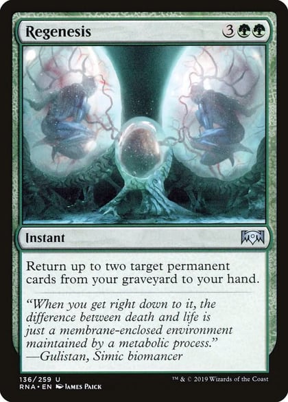 Regenesis, Ravnica Allegiance 136