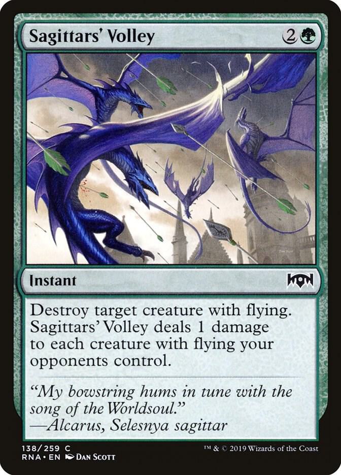 Sagittars' Volley, Ravnica Allegiance 138
