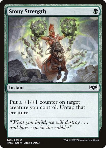 Stony Strength, Ravnica Allegiance 143