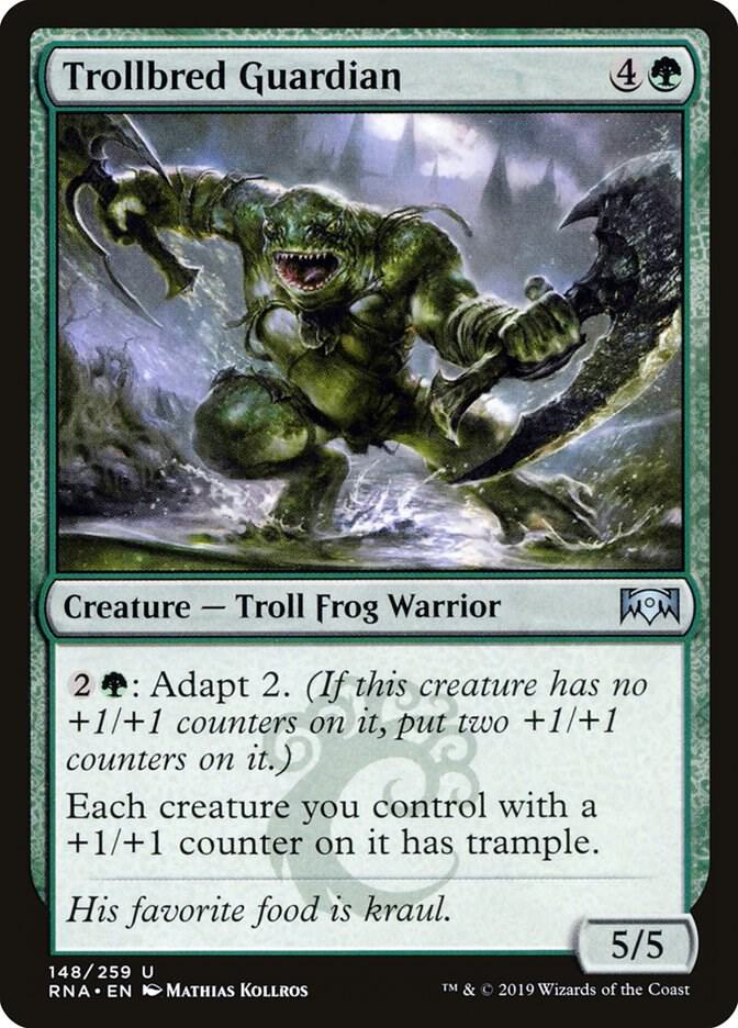 Trollbred Guardian, Ravnica Allegiance 148
