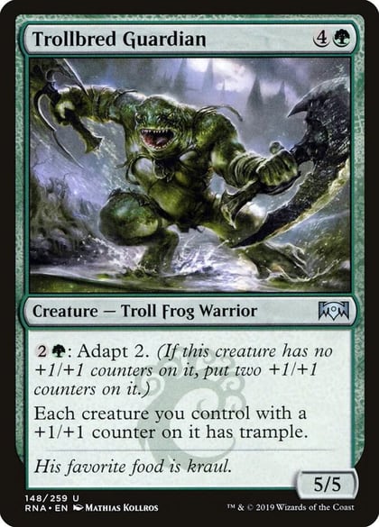 Trollbred Guardian, Ravnica Allegiance 148