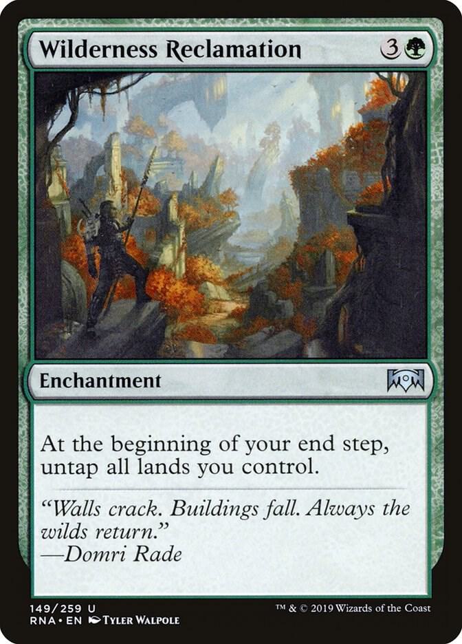 Wilderness Reclamation, Ravnica Allegiance 149