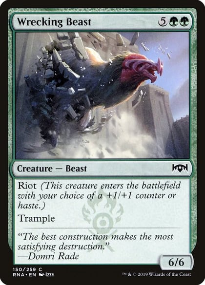 Wrecking Beast, Ravnica Allegiance 150