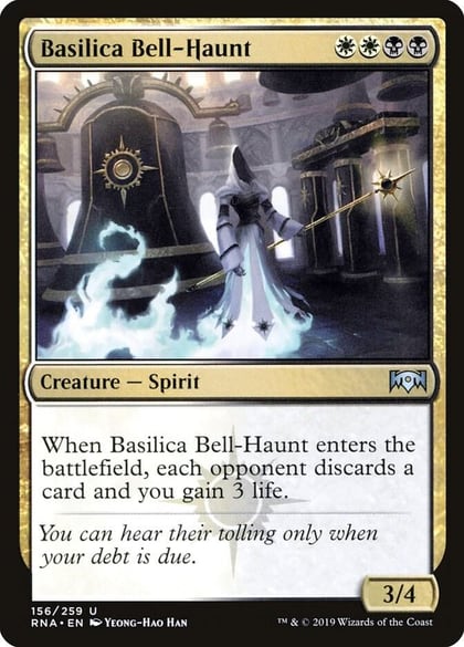 Basilica Bell-Haunt, Ravnica Allegiance 156