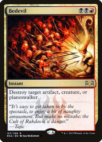 Bedevil, Ravnica Allegiance 157