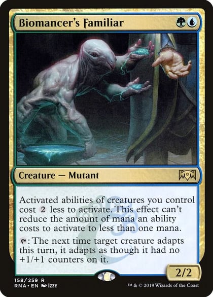 Biomancer's Familiar, Ravnica Allegiance 158