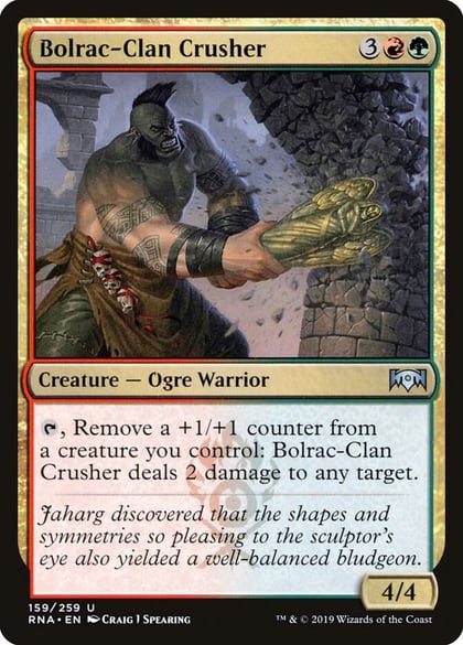 Bolrac-Clan Crusher, Ravnica Allegiance 159